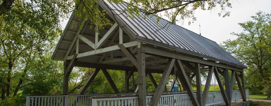 Image of covered bridge in Franklin County Ohio